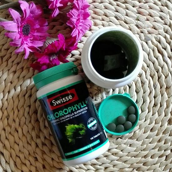 bulk liquid chlorophyll